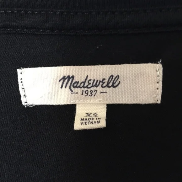 Madewell Anthem Long Sleeve V-Neck Top - Picture 6 of 8